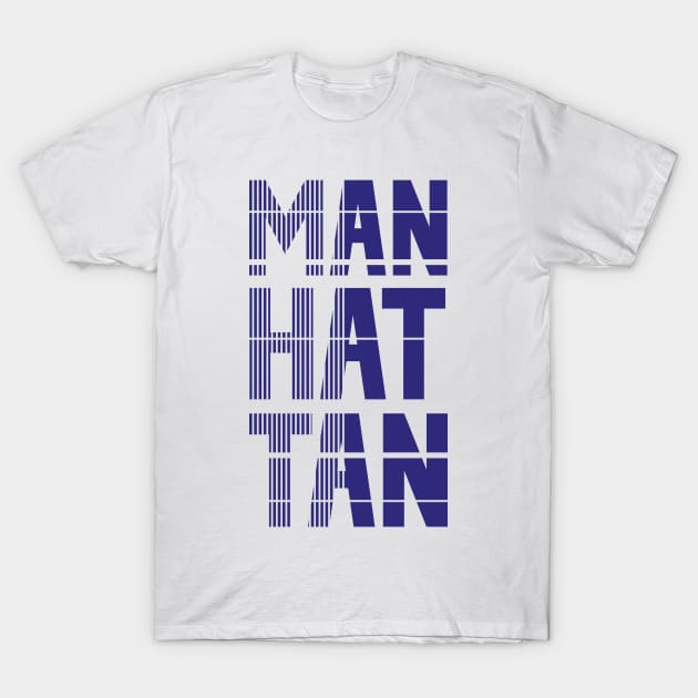 Manhattan T-Shirt by ArtsRocket